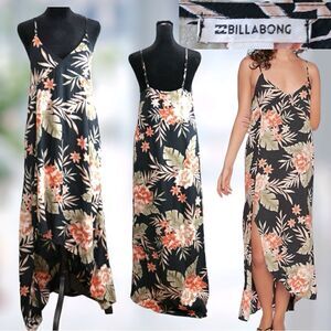 🔥🔥 Billabong floral high low Maxi Dress Size S